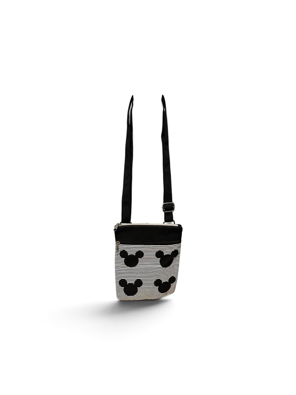 Disney Black and White Mickey Mouse Crossbody Bag